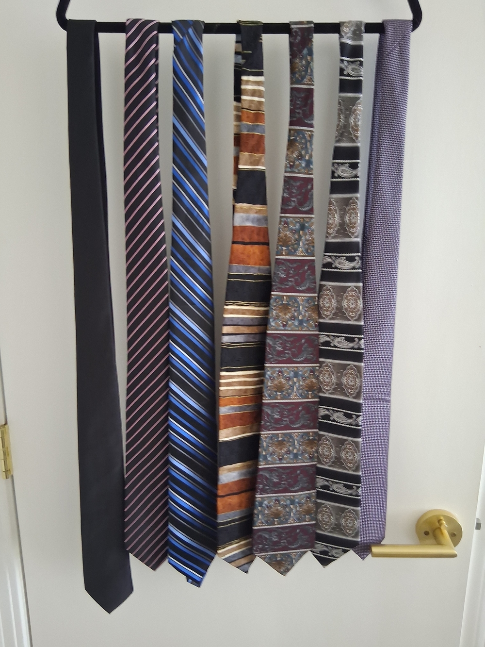 Classic Men's Tie - Assorted Purple and Blue Styles